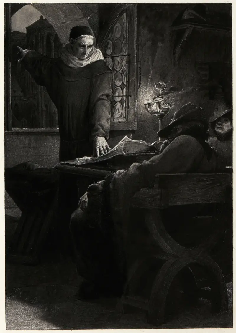 Abbas Beati Martini von Luc-Olivier Merson