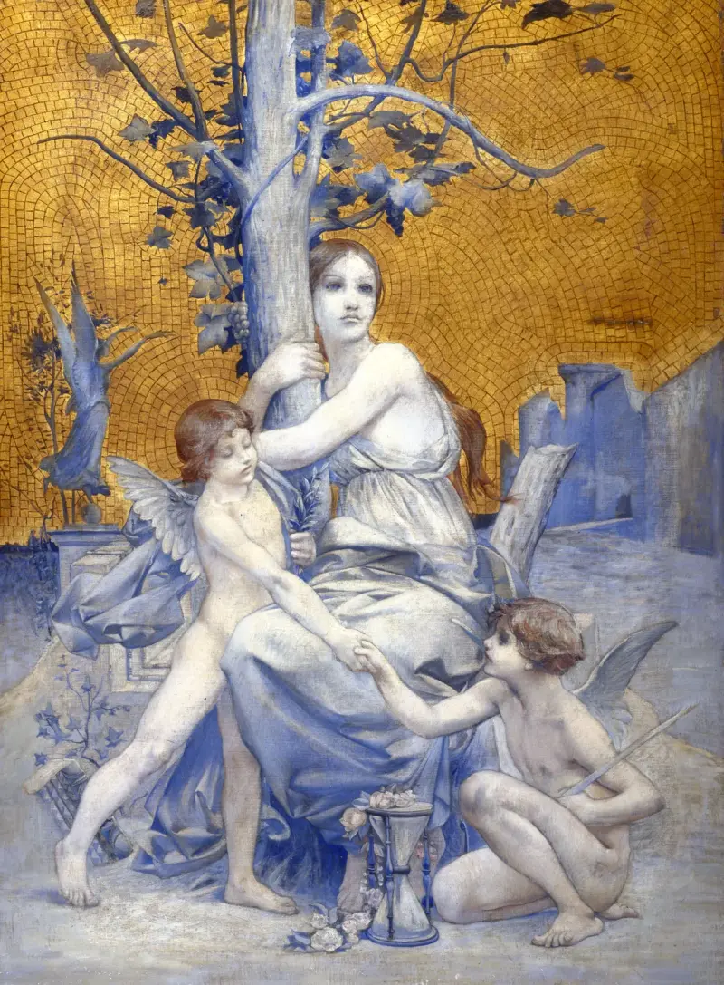 Alegoria czasu, Luc-Olivier Merson