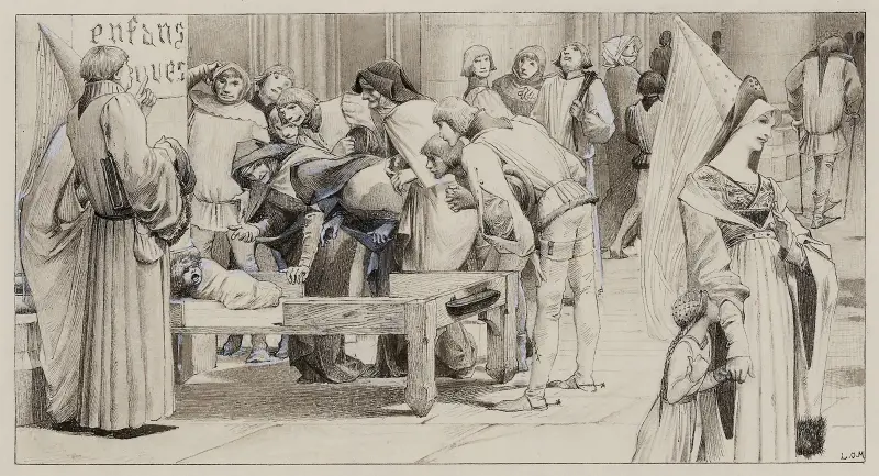 Die guten Seelen, 1889 – Nr. 2 von Luc-Olivier Merson