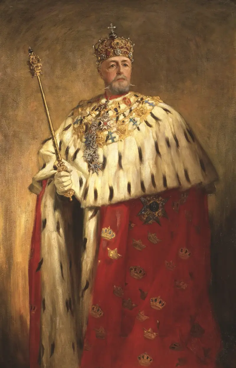 Oskar II. (Oskar Fredrik), 1829–1907, König von Schweden 1872 und von Norwegen 1872–1905 von Oscar Björck