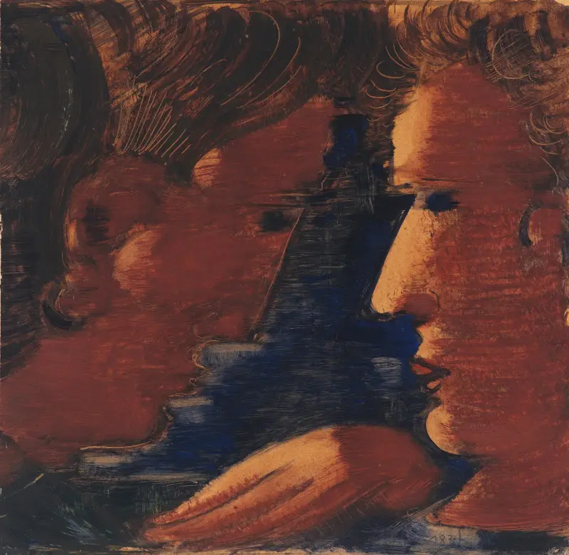 Rozmowa, Oskar Schlemmer