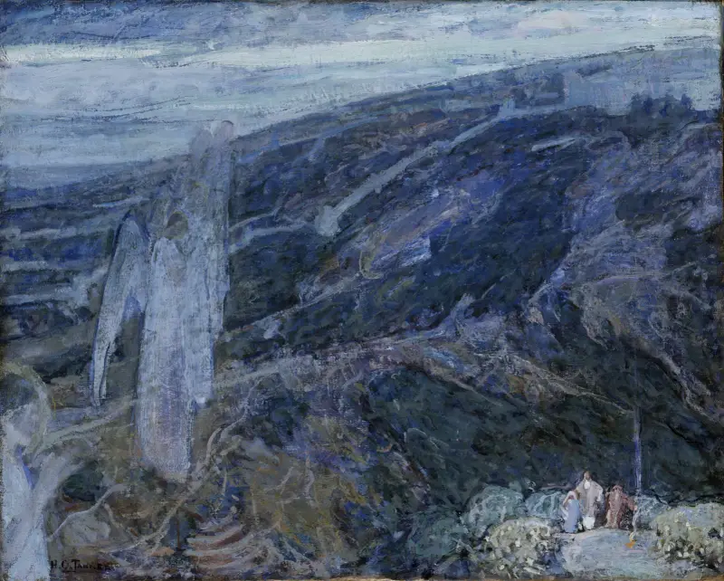 Andělé se zjevují pastýřům, Henry Ossawa Tanner