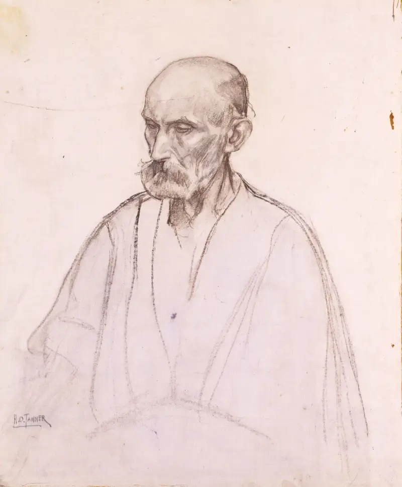 Studie für den Jünger Petrus von Henry Ossawa Tanner