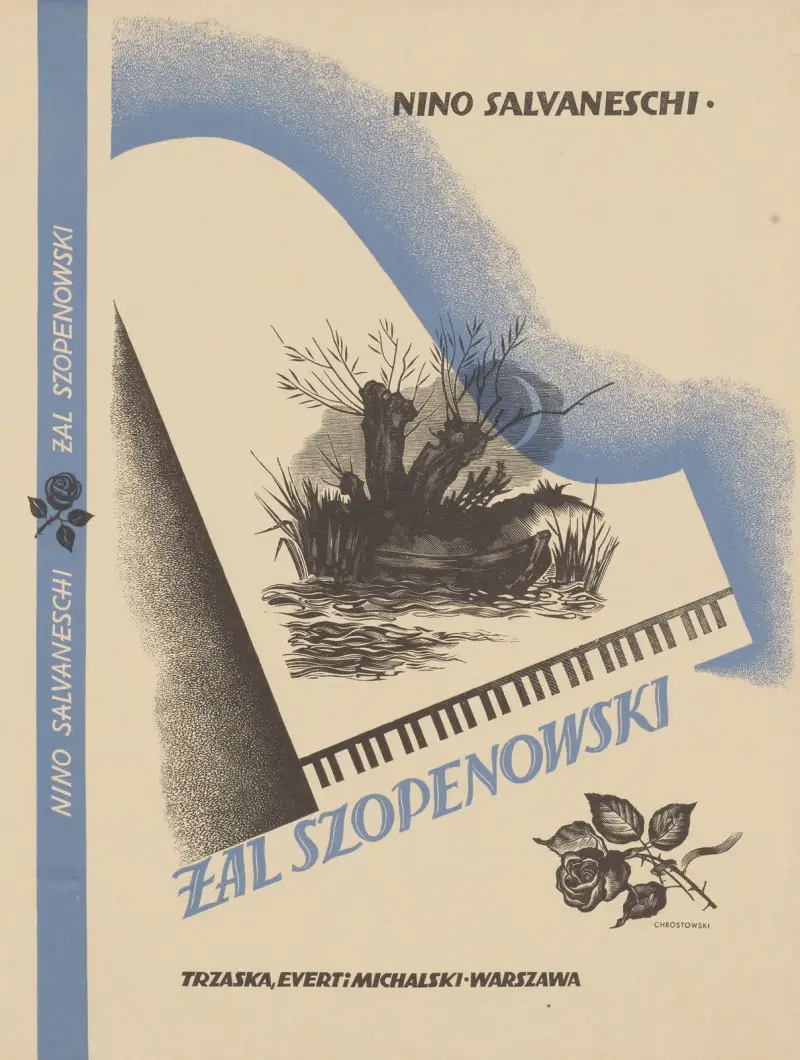 Buchumschlag für Żal Szopenowski von Stanisław Ostoja-Chrostowski
