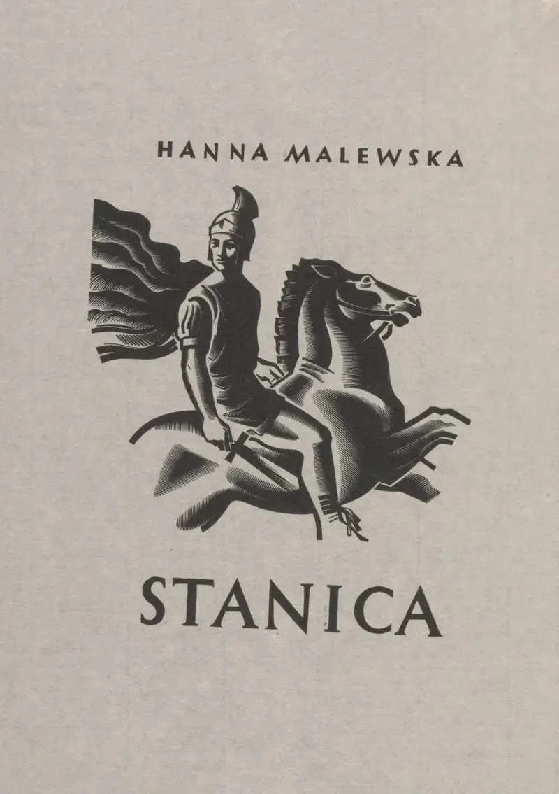 Bokomslag till Stanica, opowieści rzymskie av Hanna Malewska av Stanisław Ostoja-Chrostowski