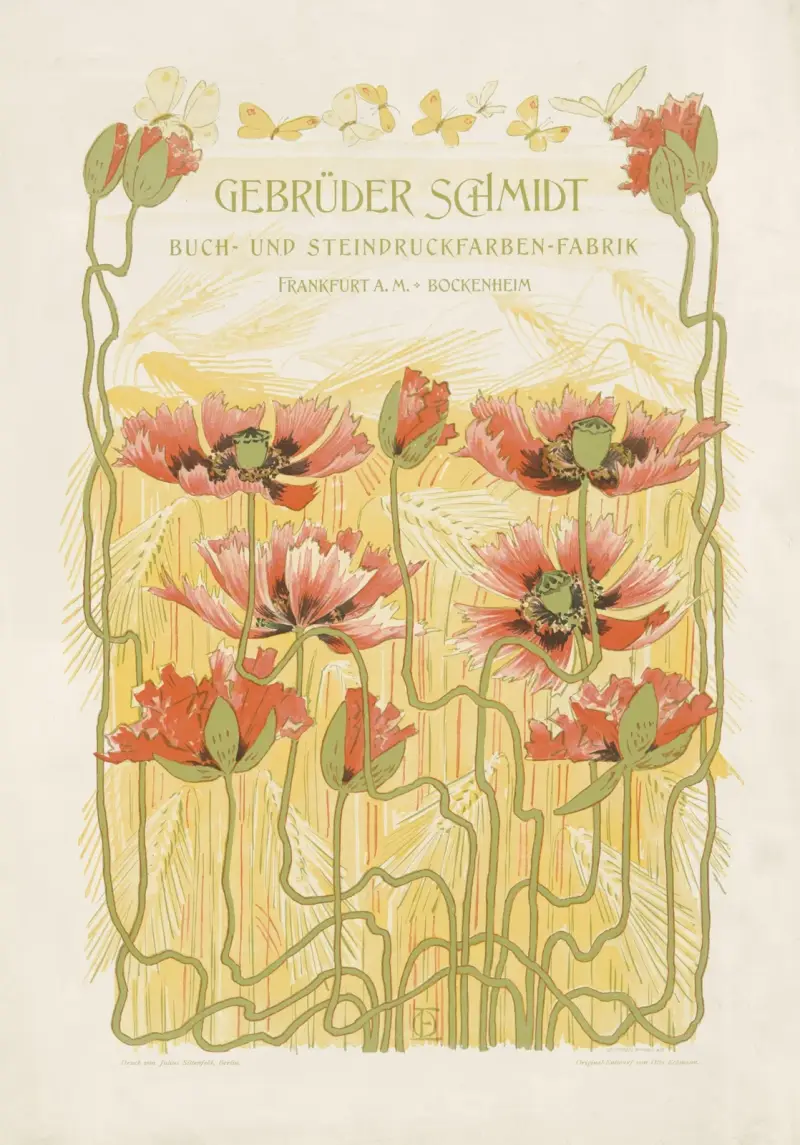 Gebrüder Schmidt, Frankfurt a. M., Otto Eckmann