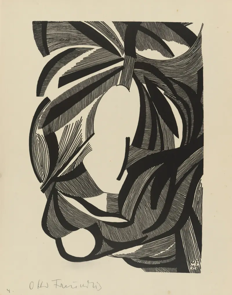 Die Zeichen, 1919 – Nr. 3 von Otto Freundlich