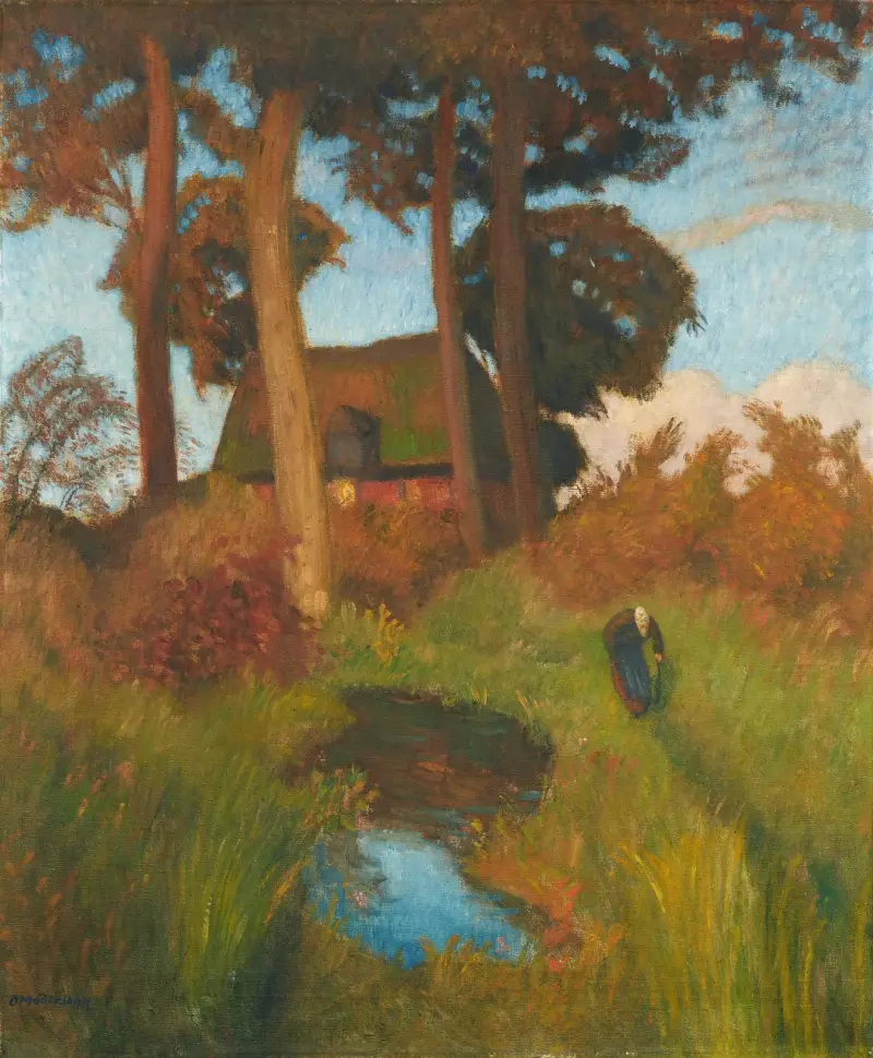 Starý dům, Otto Modersohn