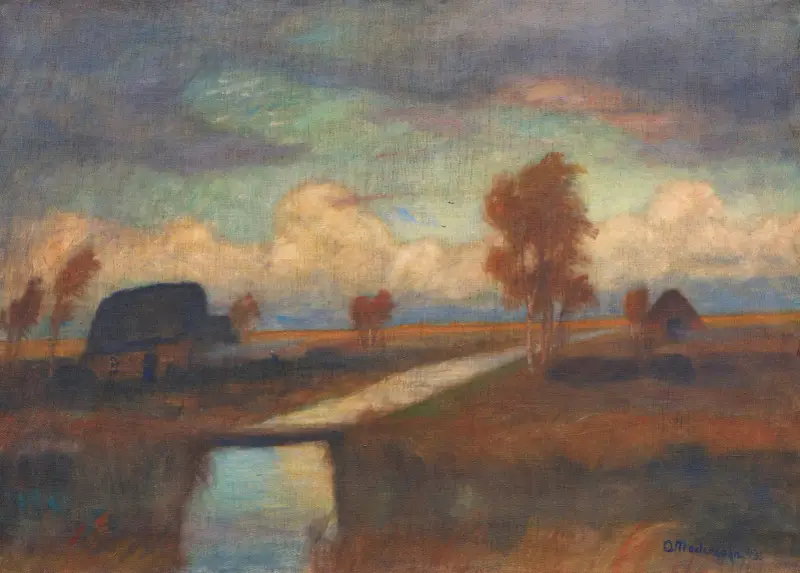 Vřesovištní krajina, Otto Modersohn