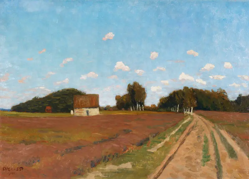 Letni dzień pod Worpswede, Otto Modersohn