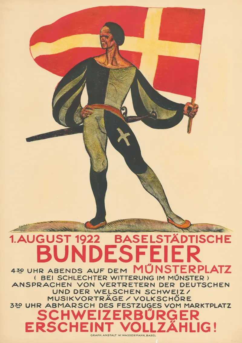 Święto Federalne, 1922, Otto Plattner