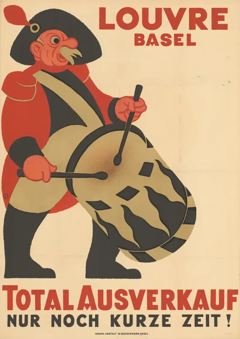 Louvre Basel – Total Ausverkauf von Otto Plattner
