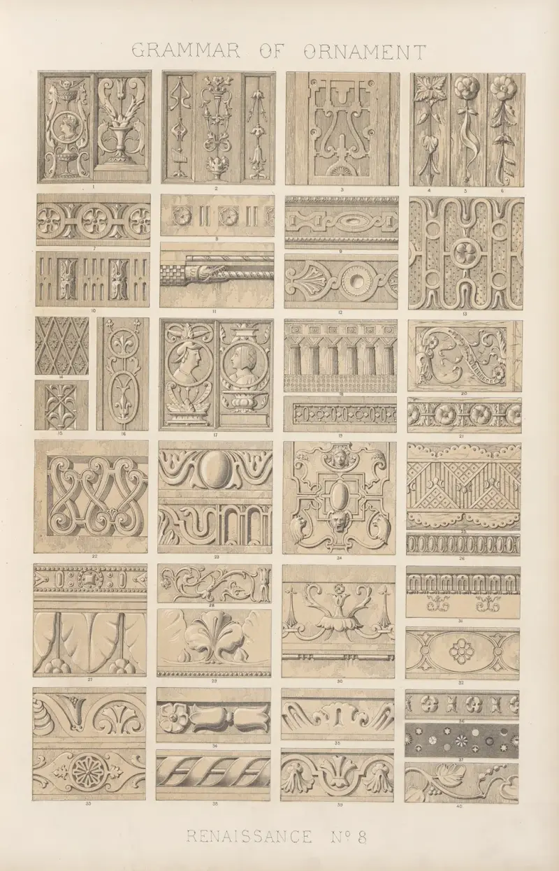 Renaissance No. 8 av Owen Jones