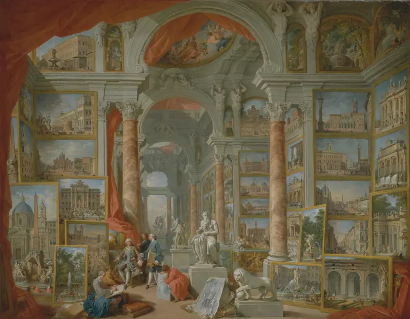Das moderne Rom von Giovanni Paolo Panini
