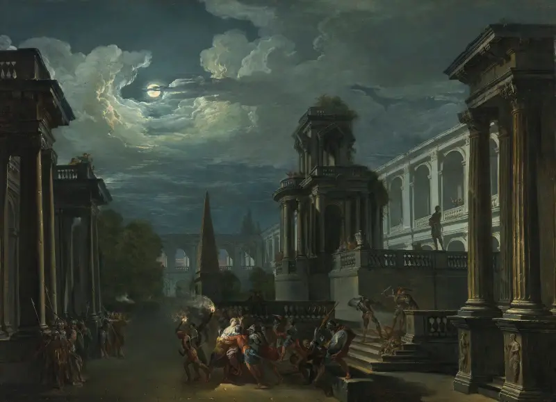 Bortförandet av Helena av Giovanni Paolo Panini