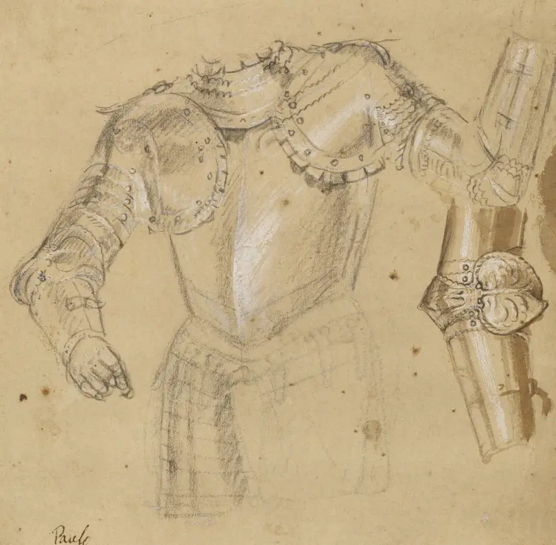 Studies of Armor av Paolo Veronese