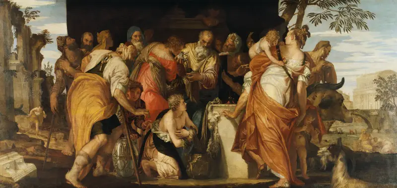 Davids smörjelse av Paolo Veronese
