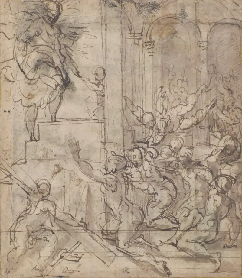 Kristi uppenbarelse av Parmigianino