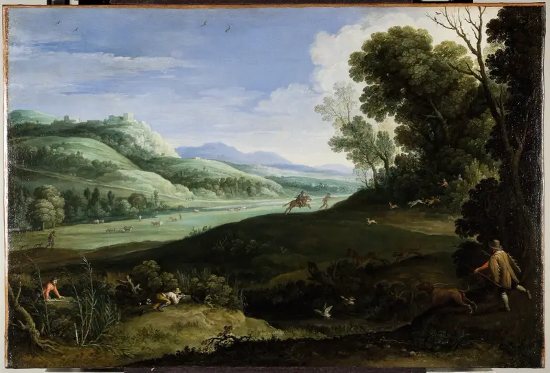 Krajina s lovci, Paul Bril