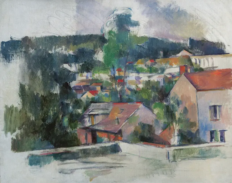 Krajina, Paul Cézanne