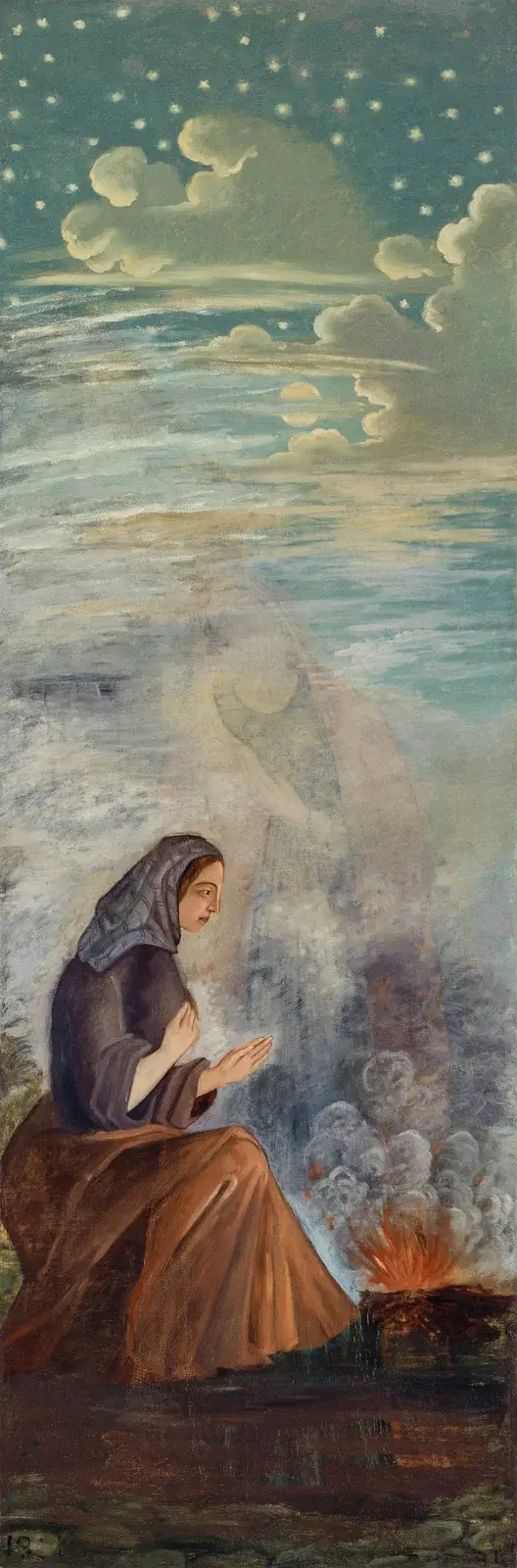Les quatre saisons – L’hiver av Paul Cézanne