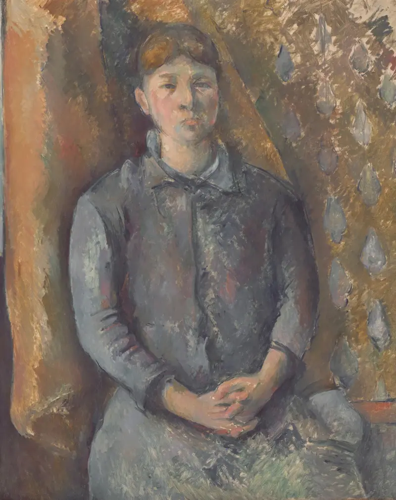 Madame Cézanne, 1886 – nr 1 av Paul Cézanne