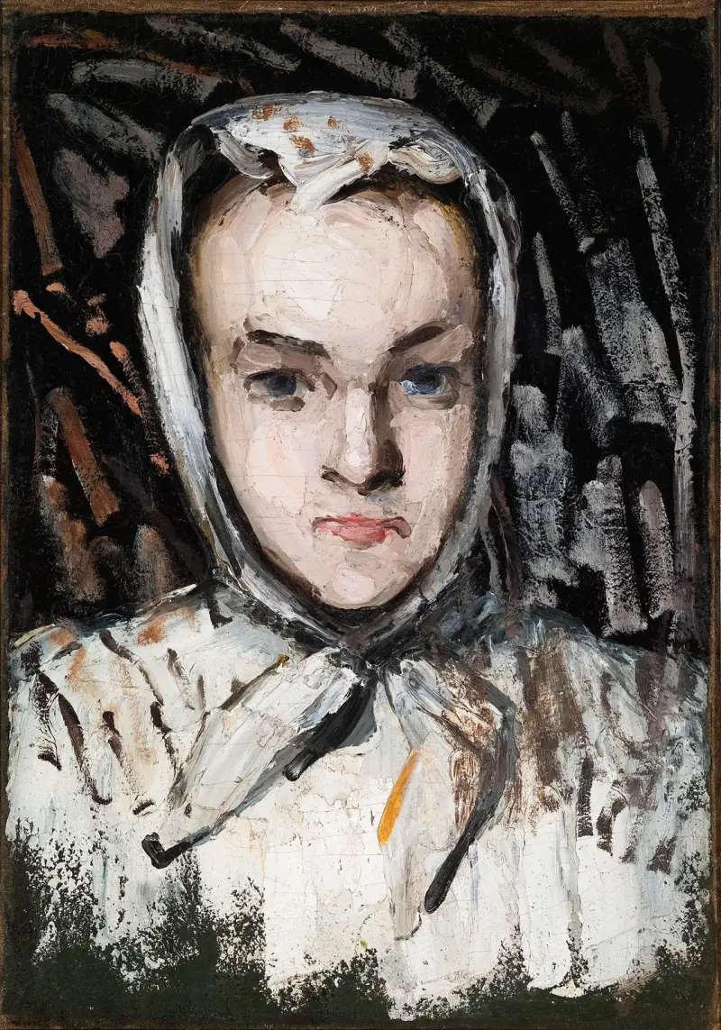 Marie Cézanne, konstnärens syster av Paul Cézanne