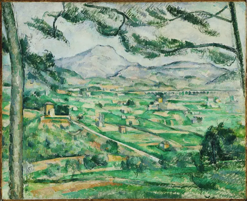 Mont Sainte-Victoire 2, Paul Cézanne