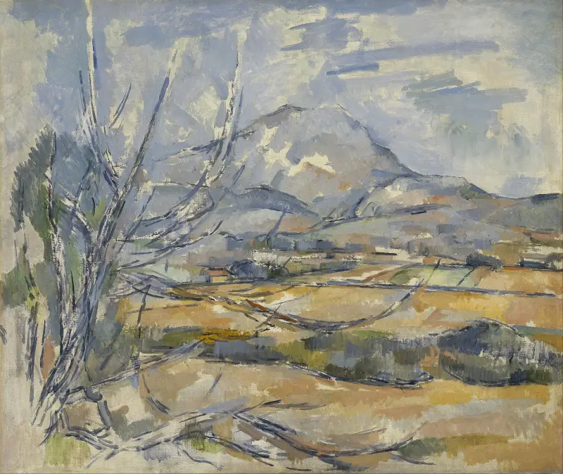 Montagne Sainte-Victoire av Paul Cézanne