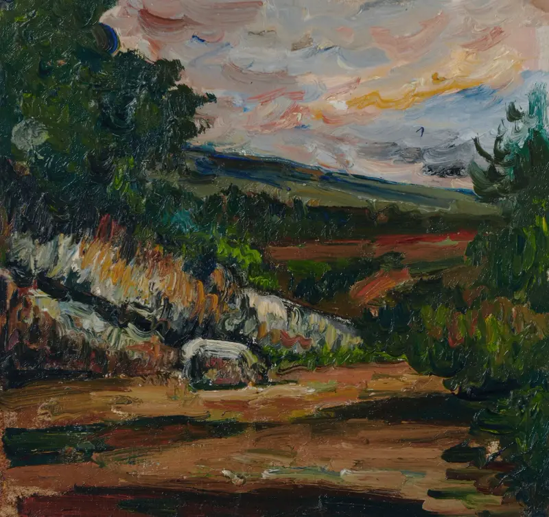 Krajobraz, 1865, Paul Cézanne