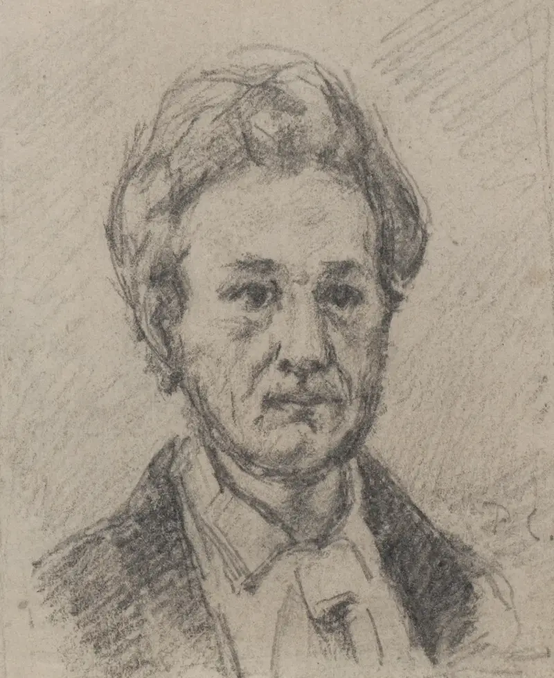 Porträtt av Monsieur Chocquet, 1877 – nr 2 av Paul Cézanne