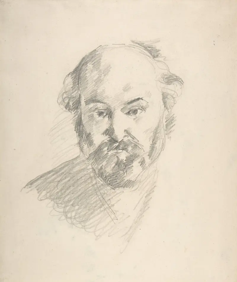Konstnärens porträtt av Paul Cézanne