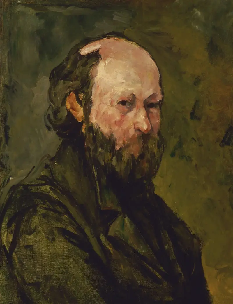 Selbstporträt – Nr. 1 von Paul Cézanne