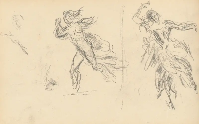 Spanish Dancers av Paul Cézanne