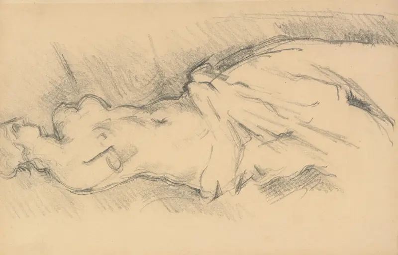 Studie der Venus von Milo von Paul Cézanne