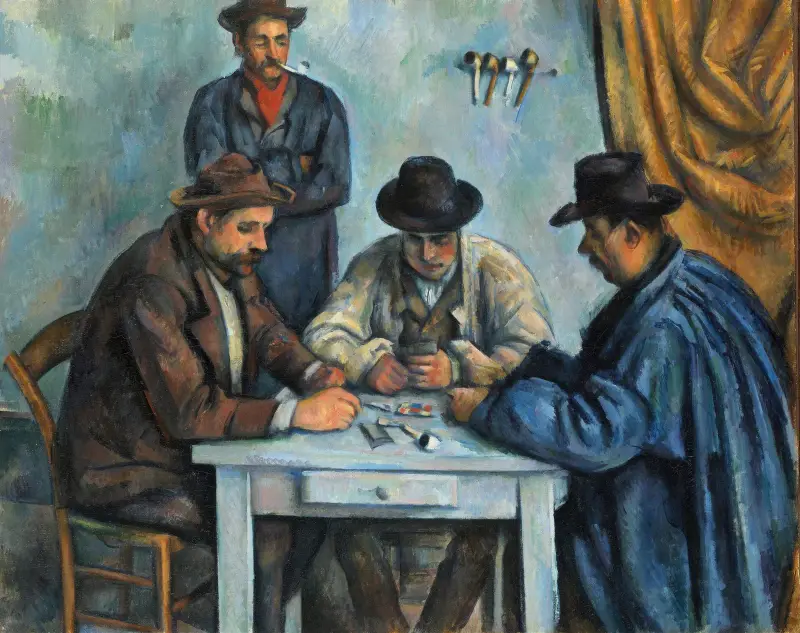 Gracze w karty, Paul Cézanne