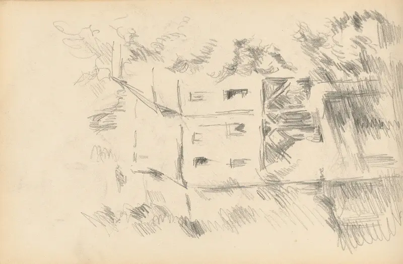 Mlýn, Paul Cézanne