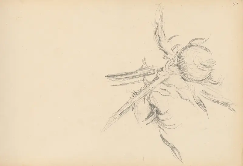 Distel von Paul Cézanne