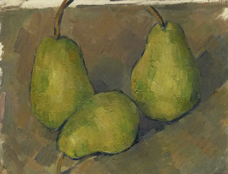 Trzy gruszki, Paul Cézanne