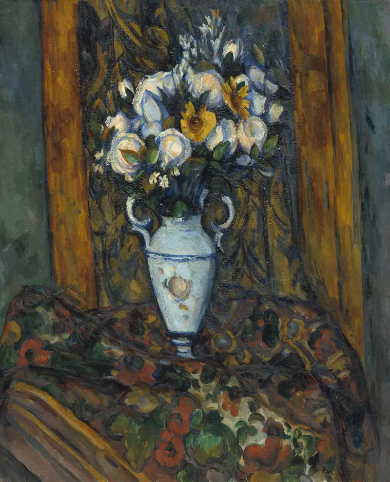 Vase of Flowers av Paul Cézanne