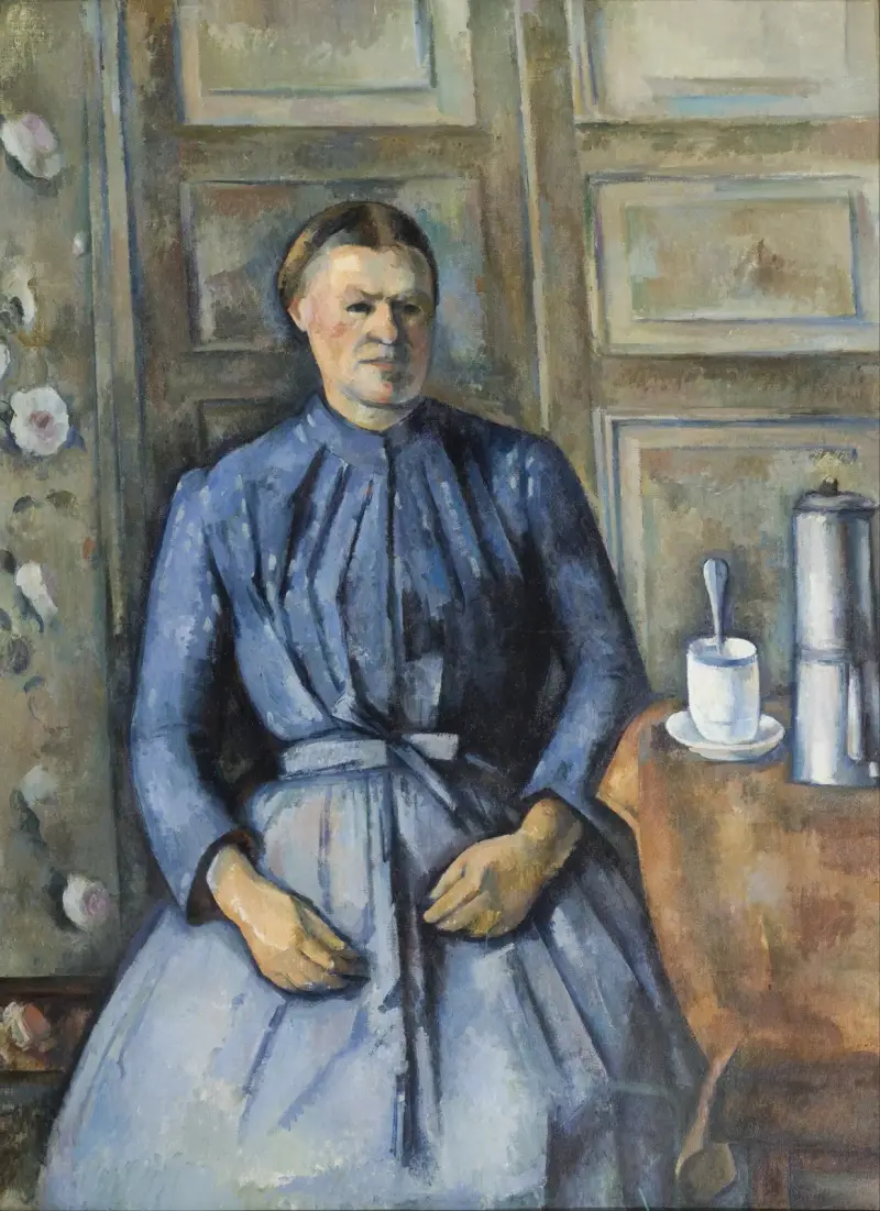 Woman with a Coffeepot av Paul Cézanne