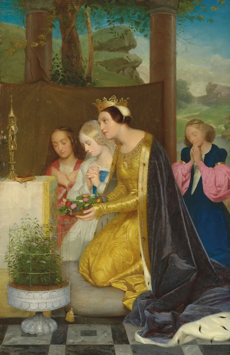Sankta Amalia, Ungerns drottning av Paul Delaroche