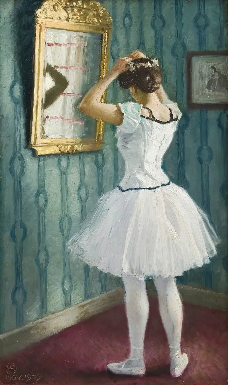 Vorbereitungen zum Ballett von Paul Fischer