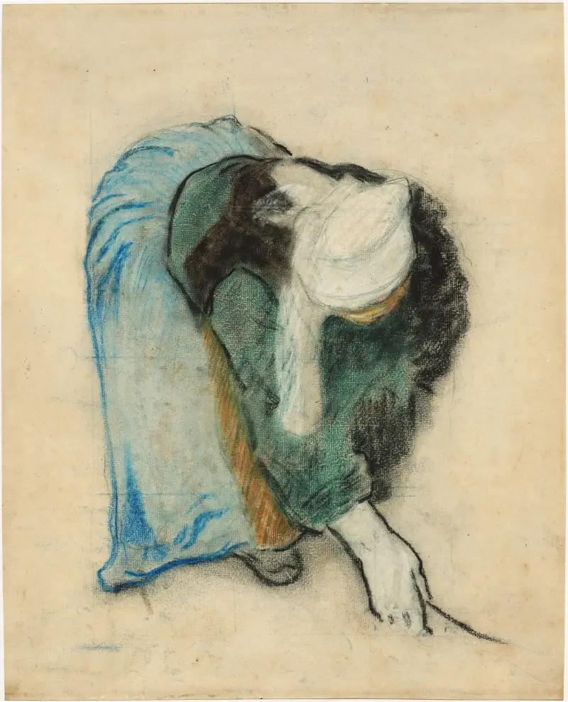 Bretanńska zbieraczka kłosów, Paul Gauguin