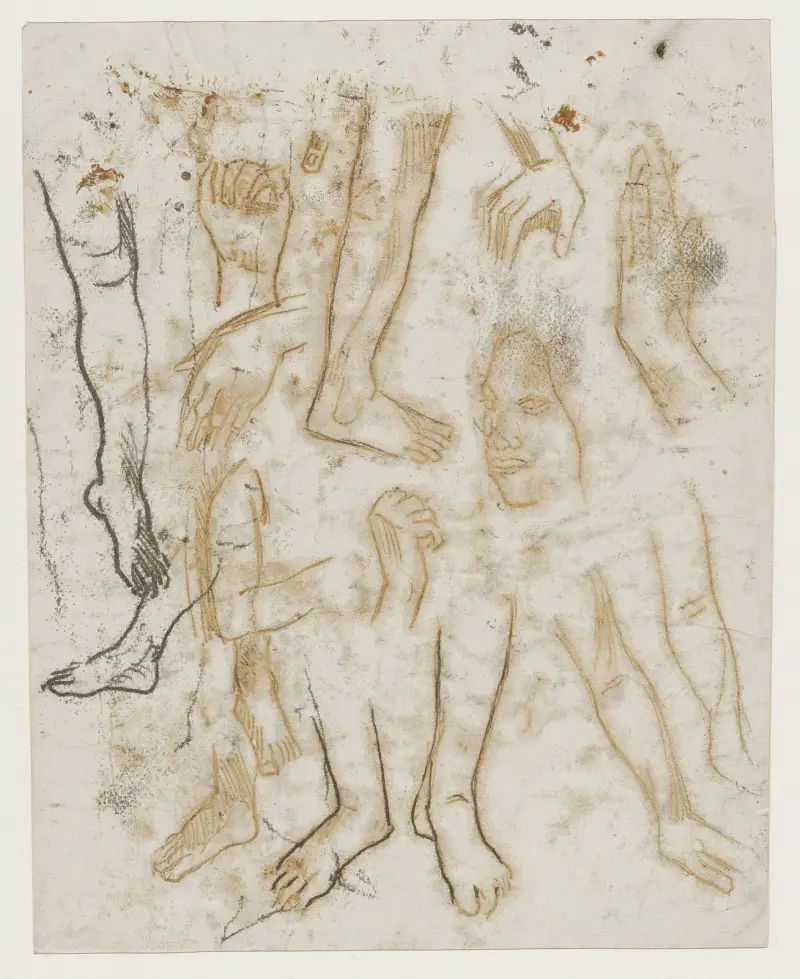 Studie för Orana Maria av Paul Gauguin