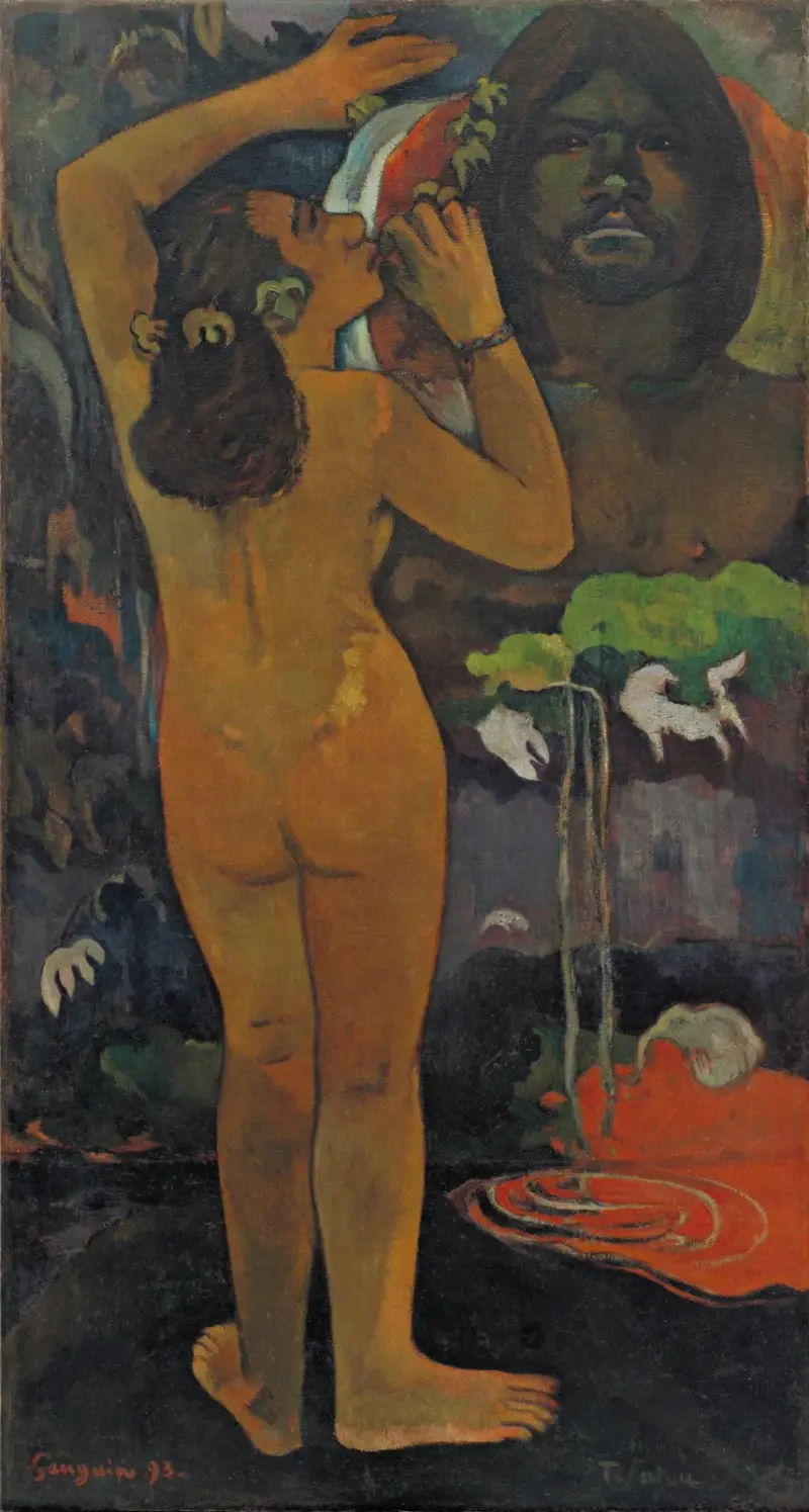 Hina Tefatou (Księżyc i Ziemia), Paul Gauguin