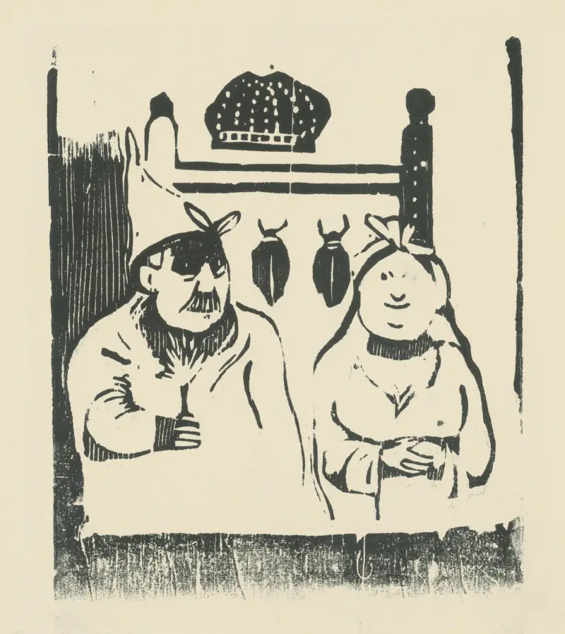Man och hustru av Paul Gauguin