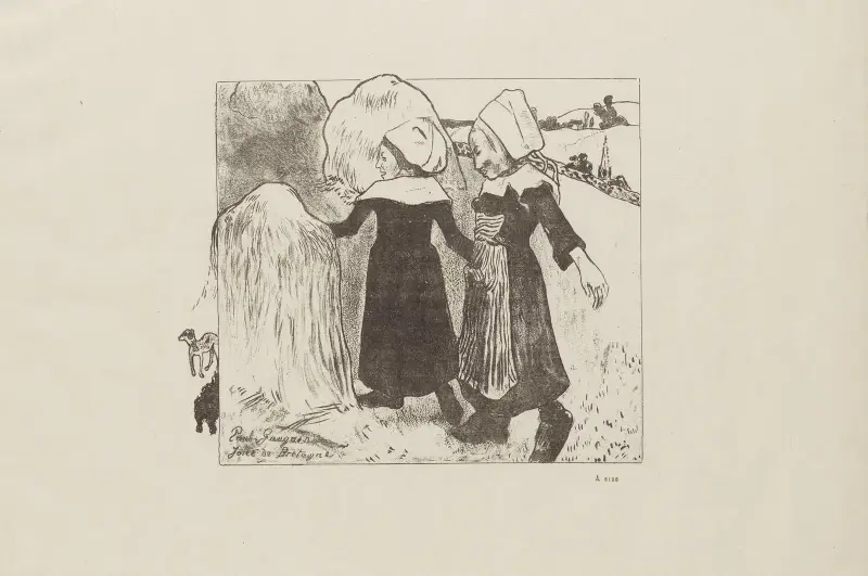 Joice de Bretagne av Paul Gauguin