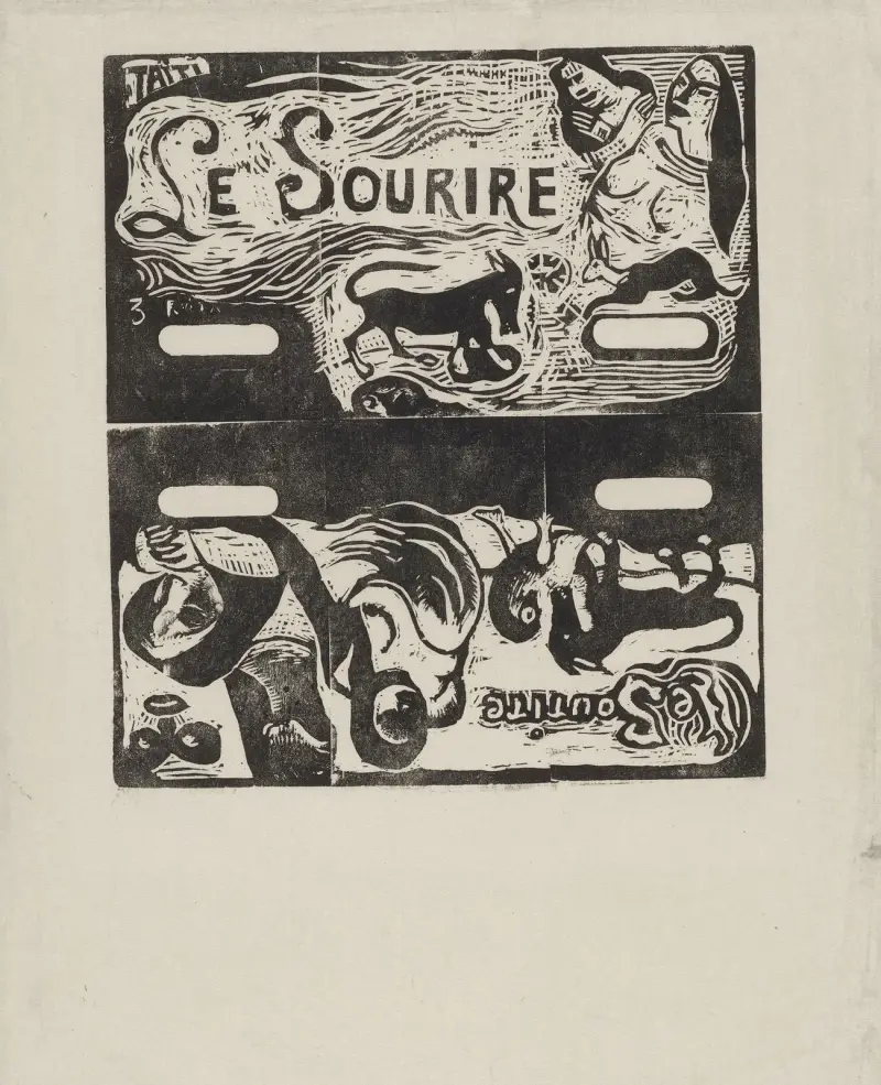 Úsměv, – Nr. 2, Paul Gauguin