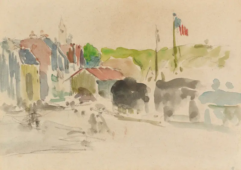 Wieś, Paul Gauguin